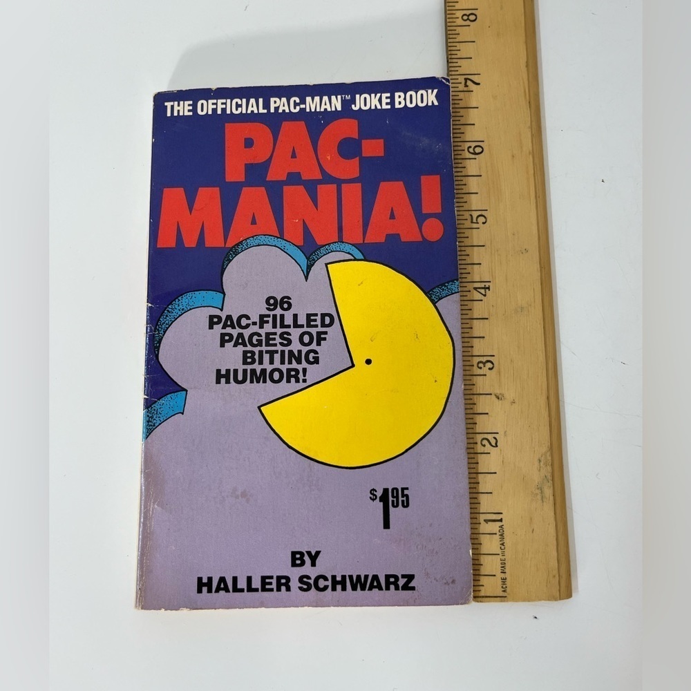 PAC-Mania - Vintage Soft Cover Book, The Official Pac-Man Joke Book 1982 - Picture 6 of 8